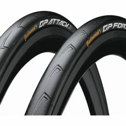 Continental Pneu Grand Prix Set Attack/Force 700x23/25C Pliable